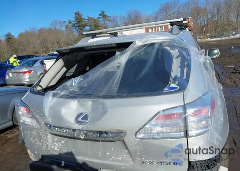 2011 Lexus Rx 450H from USA, damaged, VIN JTJBC1BA7B2045064